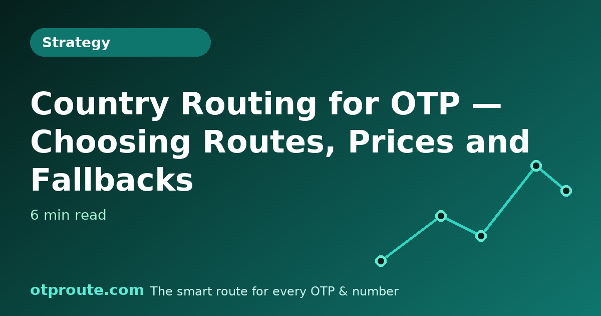 Country Routing for OTP — Choosing Routes, Prices and Fallbacks