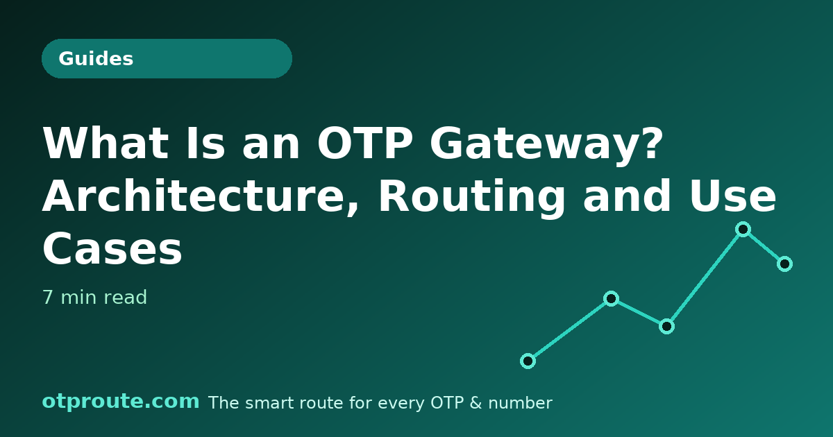 What Is an OTP Gateway? Architecture, Routing and Use Cases